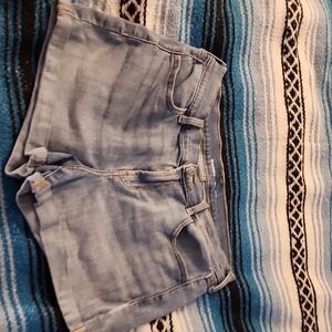 Old Navy Light Blue Mid Rise Denim Shorts